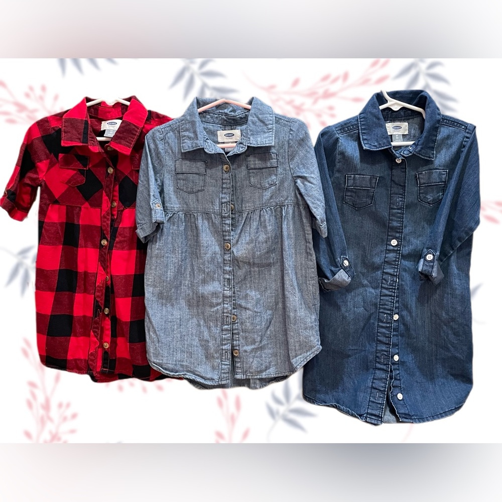 Set of 3 Old Navy Tunics 3/4T